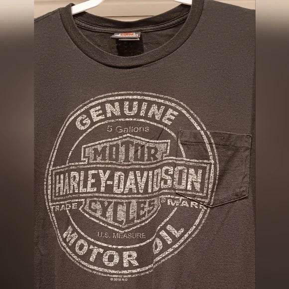 Harley-Davidson Black Men's T-Shirt - Picture 3 of 10